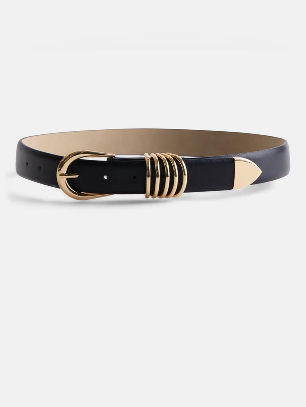Scoop black and gold belt size XL